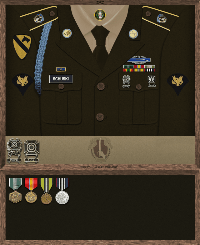 Doc Schuski uniform
