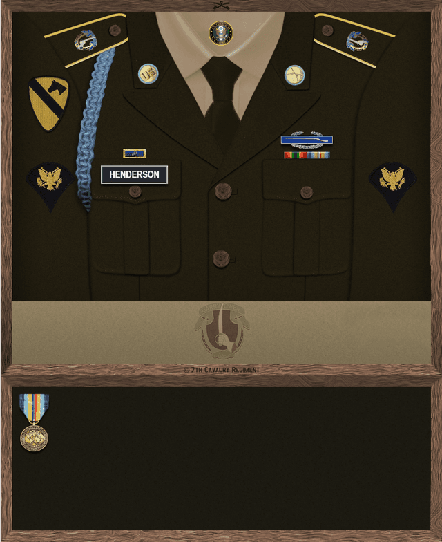 James Alexander Henderson uniform