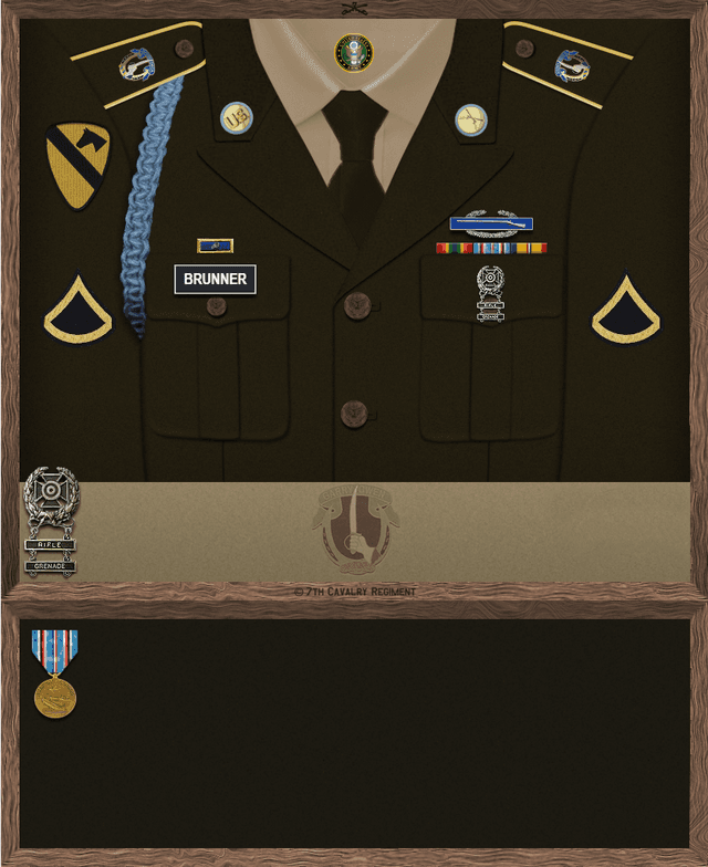 Cael Brunner uniform