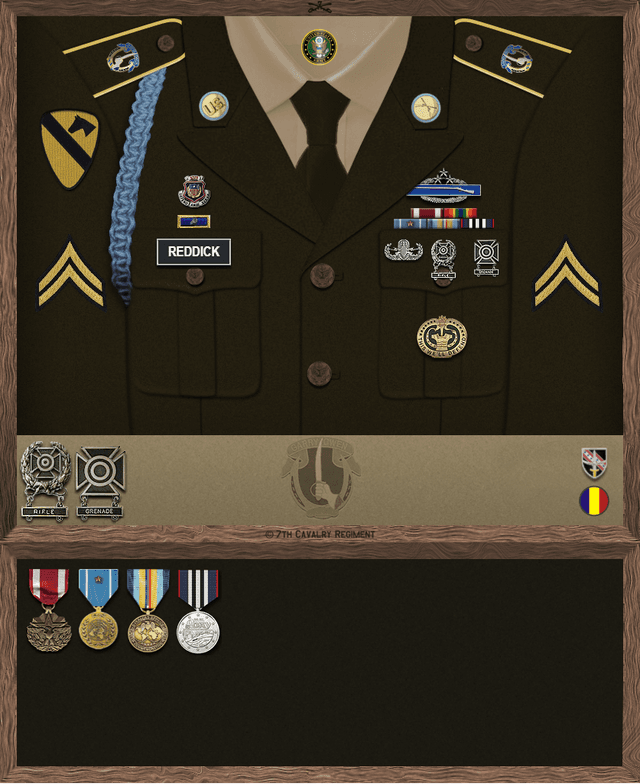 Austin Reddick uniform