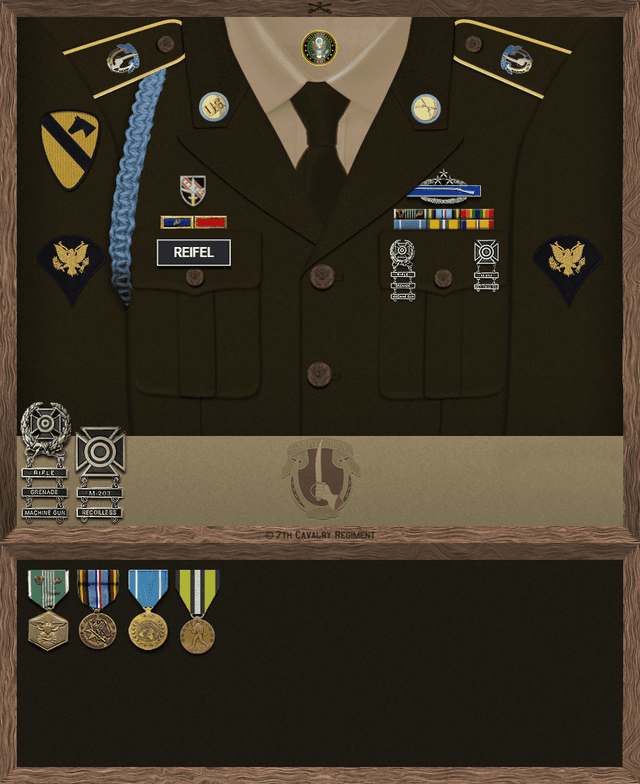 Rod Reifel uniform
