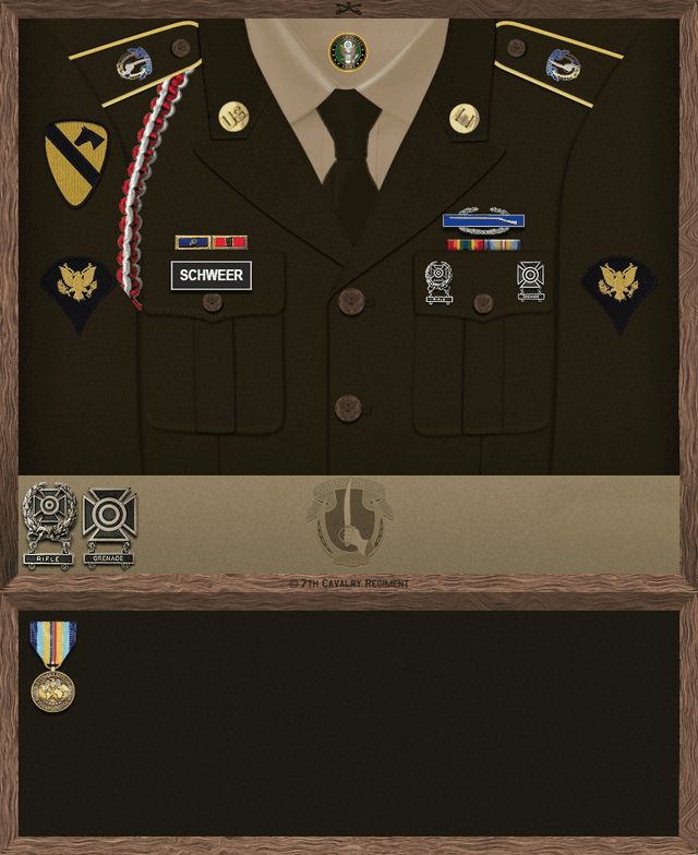 Dustin Schweer uniform