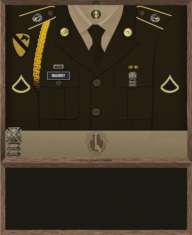 Dylan Sigrist uniform