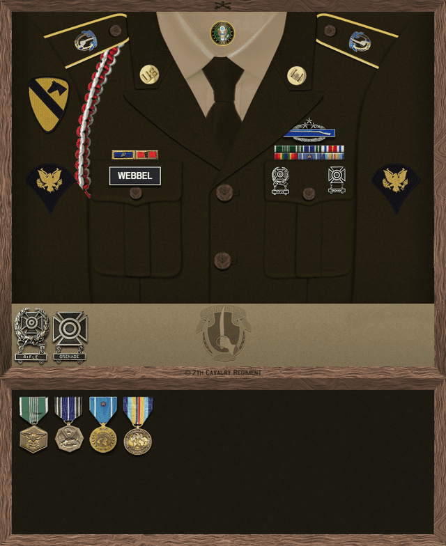 Richard Webbel uniform