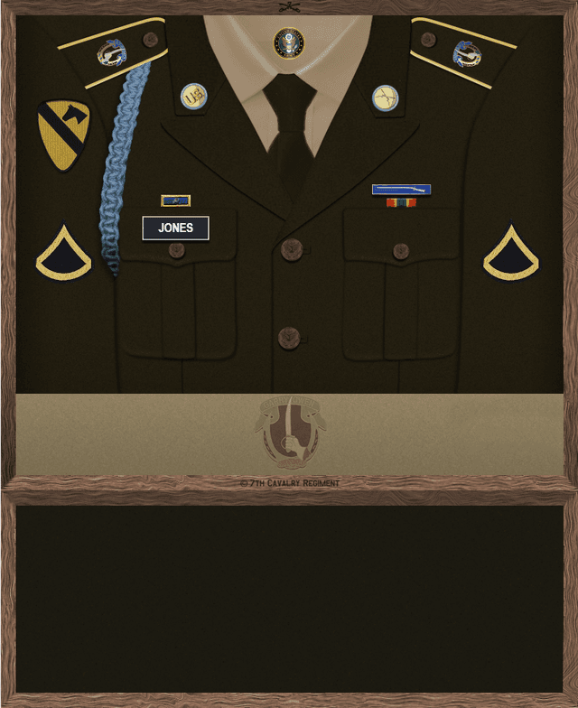 Roman David Jones uniform