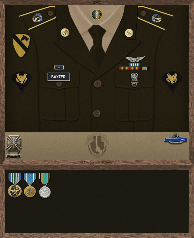 Chris Jackson Baxter uniform