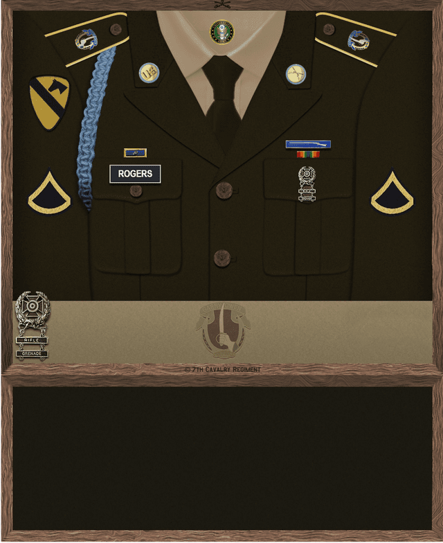 Fred Hampton Rogers uniform