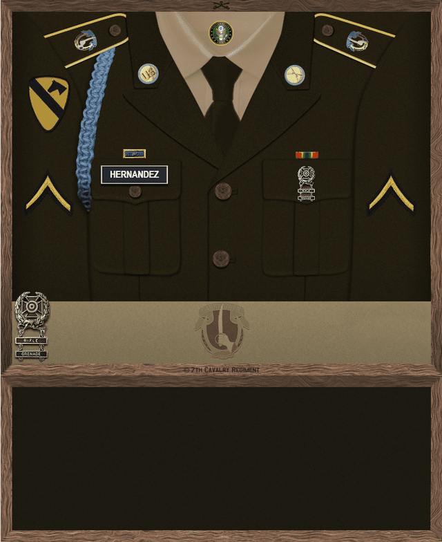 Nick Hernandez uniform