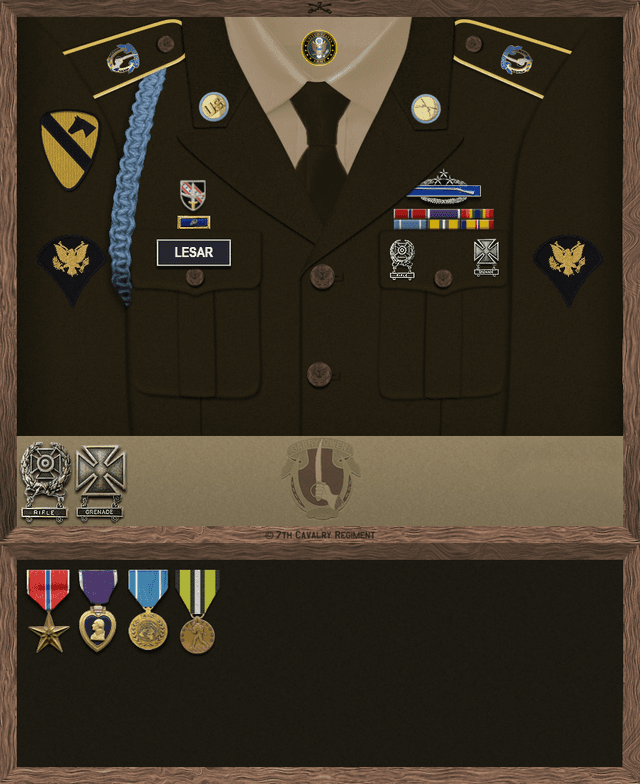 Allan Lesar uniform
