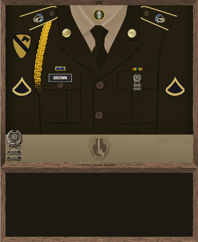 Jake Steven Brown uniform