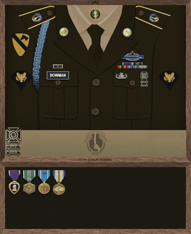 John Bowman uniform