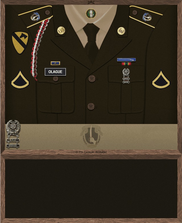 Joey Olague uniform