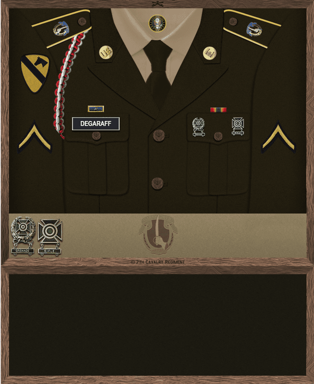 George Degaraff uniform