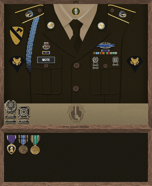Mitchell Mote uniform