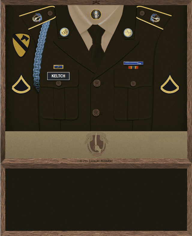 Tristen Keltch uniform