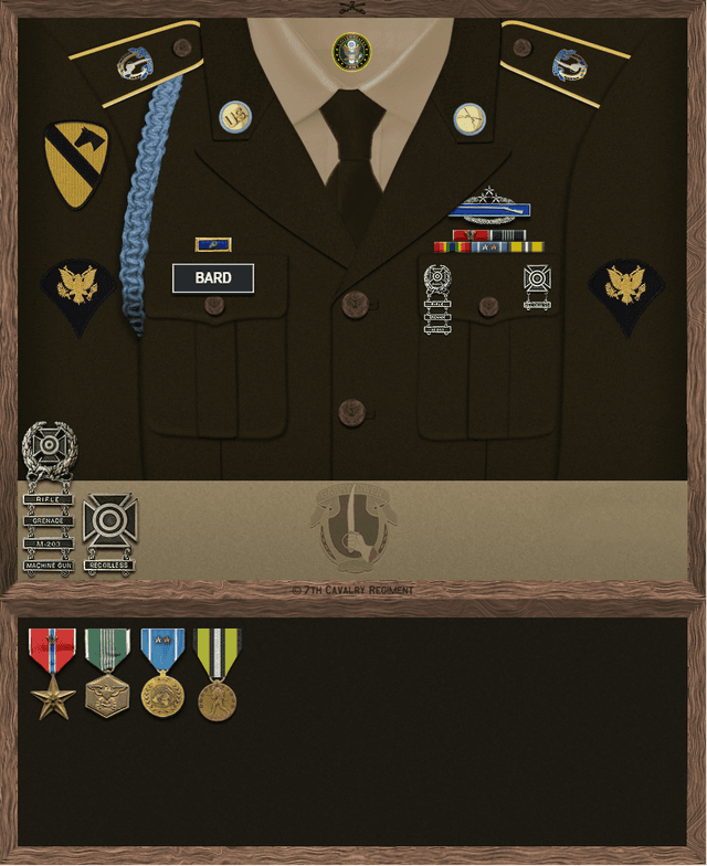 Walter Bard uniform