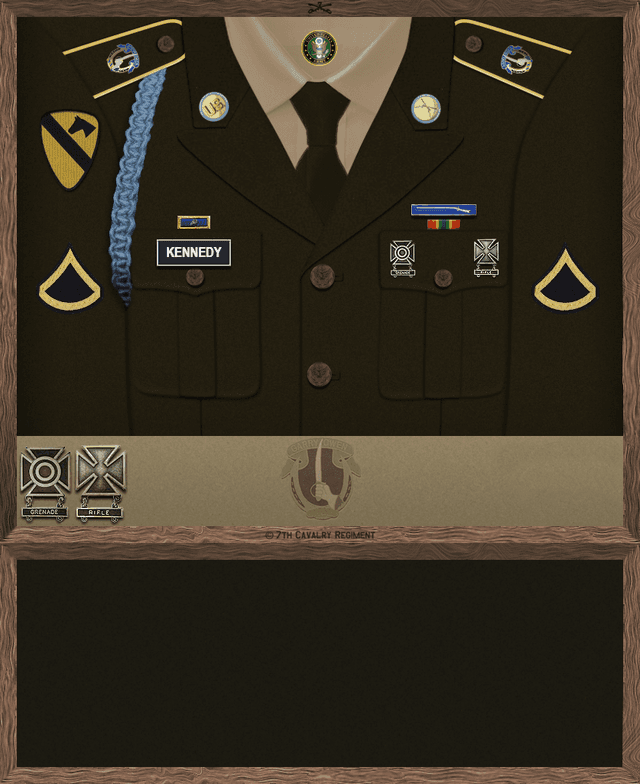 William Kennedy uniform
