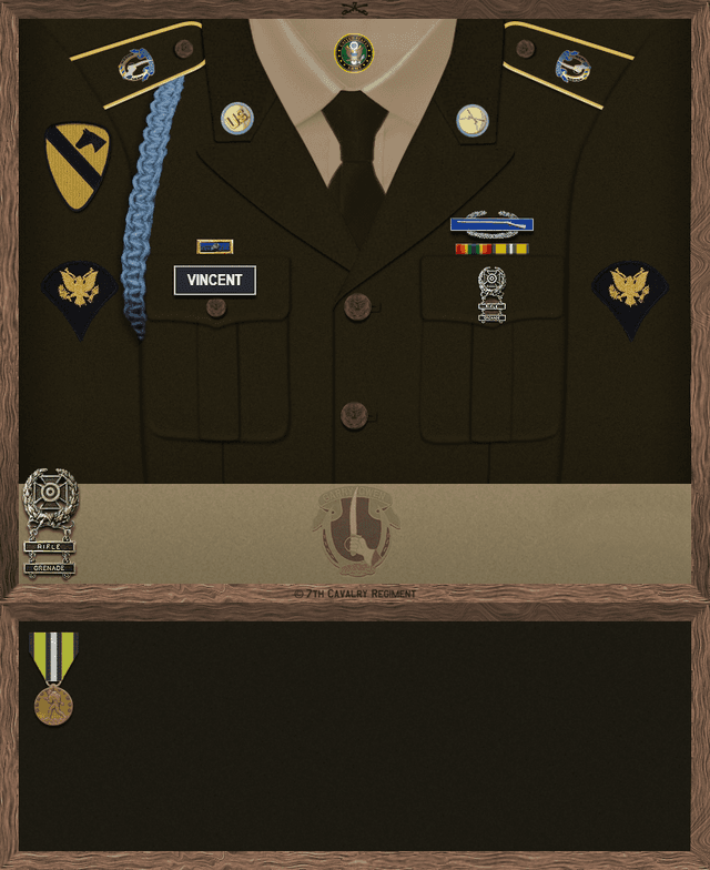 Chase William Vincent uniform