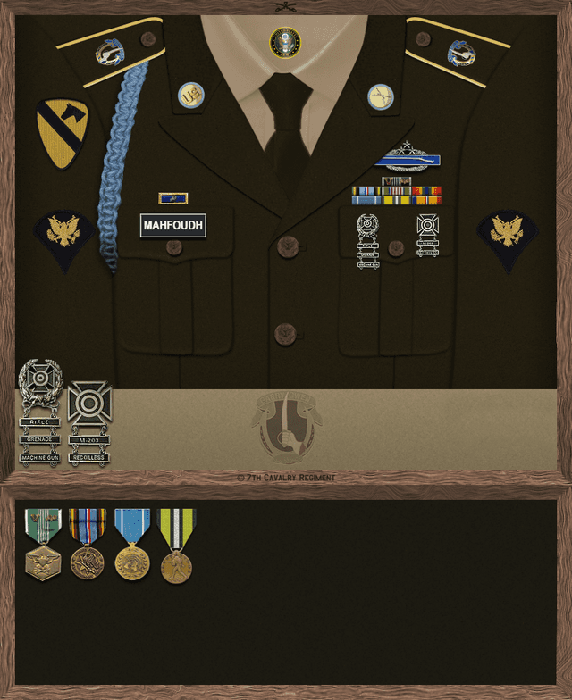 Kareem Mahfoudh uniform