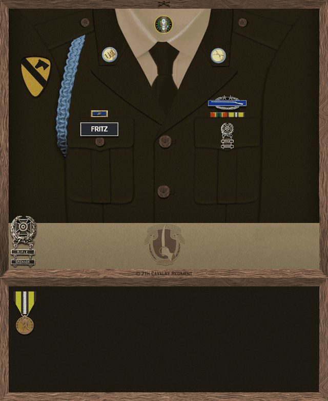 Elrich Fritz uniform
