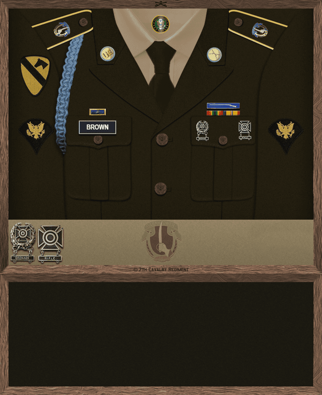 Stuart Brown uniform