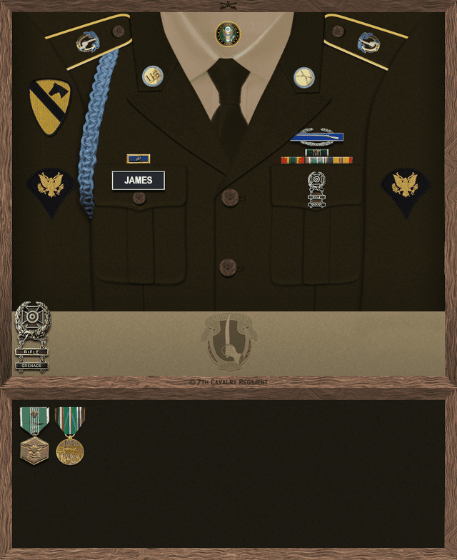 Hugh Randall James uniform