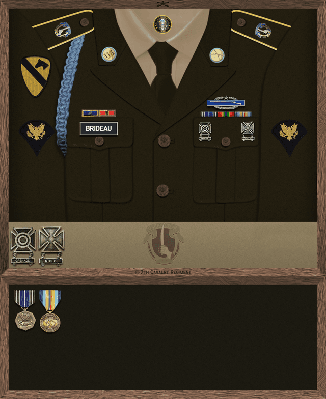 Jeff Brideau uniform