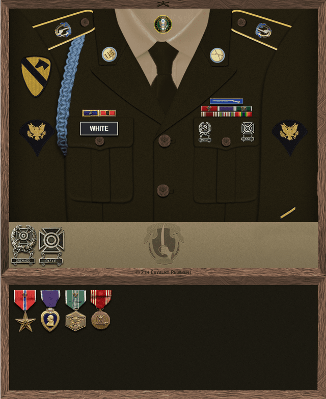 David White uniform