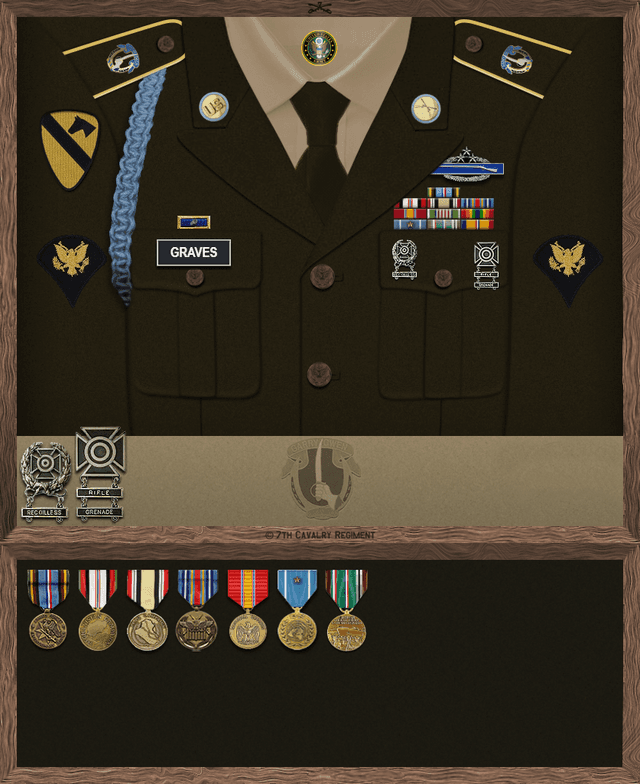 John Graves uniform
