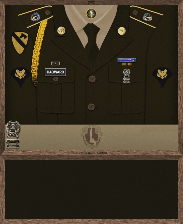 Duncan Haoward uniform