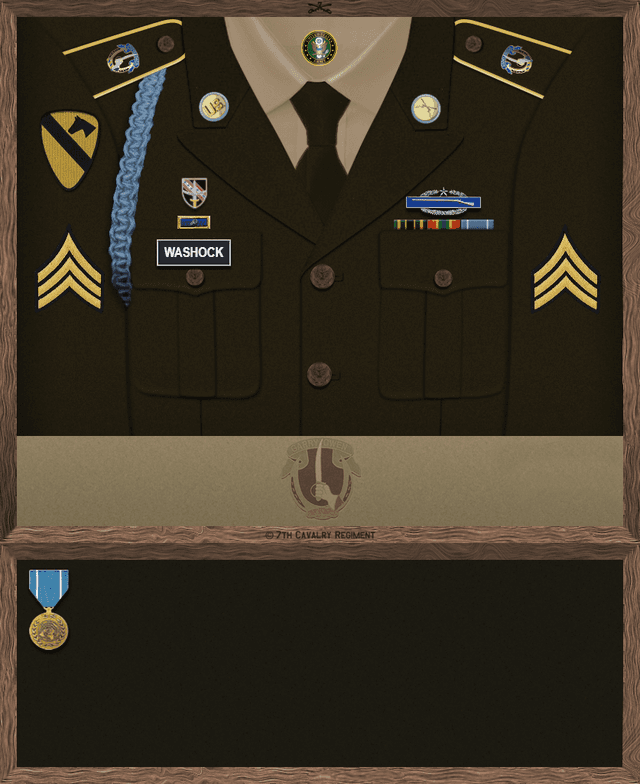 Tyler Washock uniform
