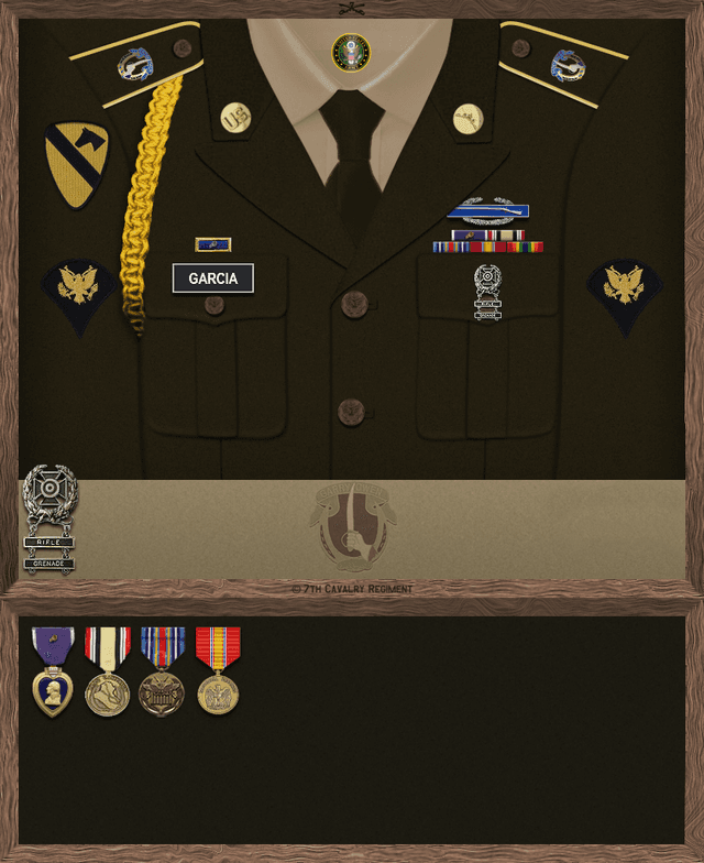 Justin Garcia uniform