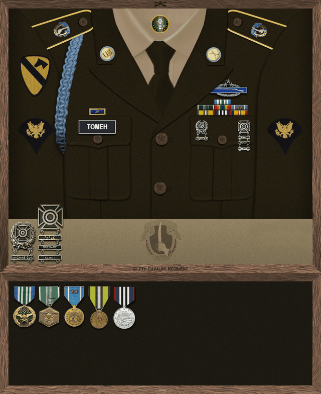 Damian Tomeh uniform