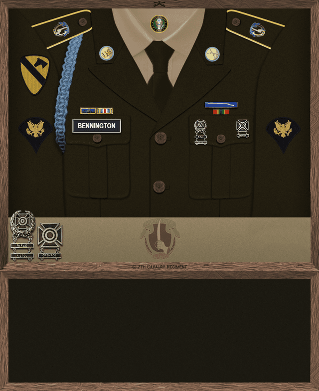 Franklin Bennington uniform