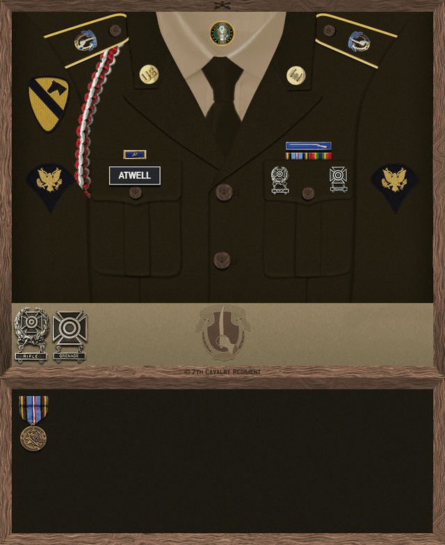 Michael Atwell uniform