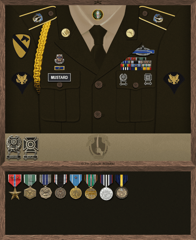 Cornelius Mustard uniform