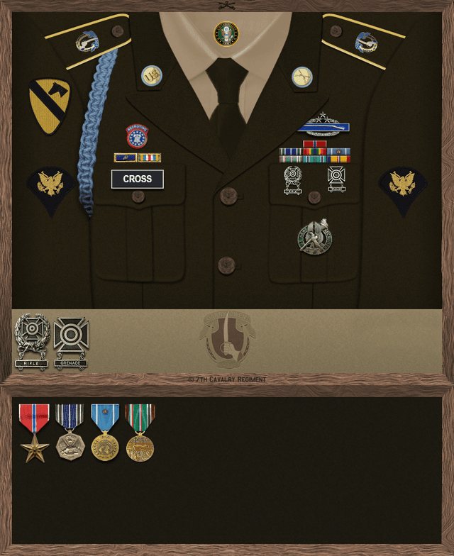 Jeremy Andrew Cross uniform