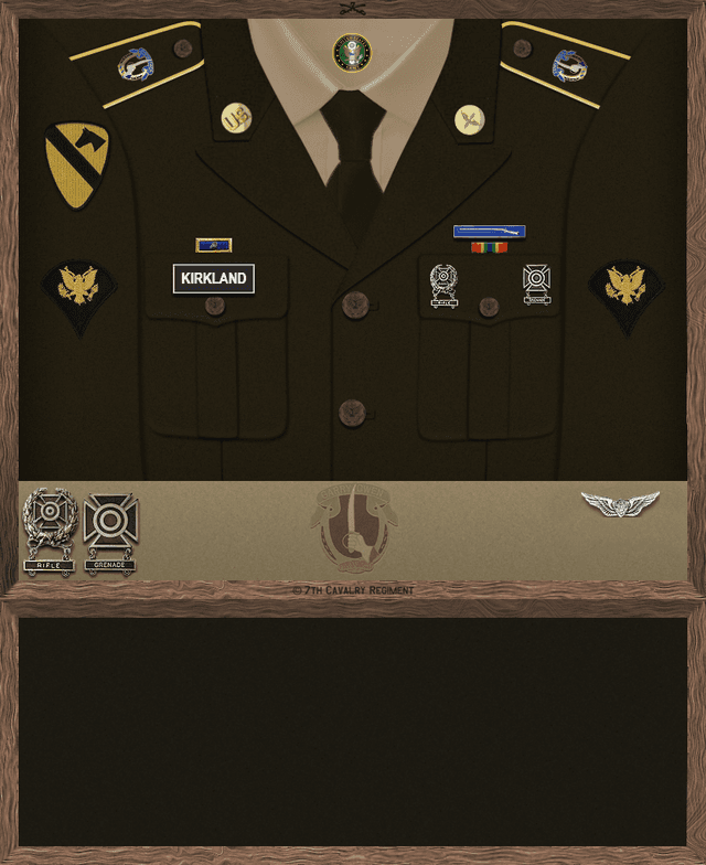 Matthew Kirkland uniform