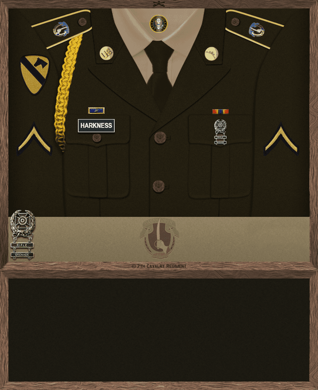 Seandor Harkness uniform