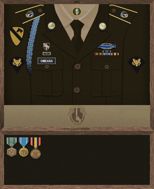 Conor OMeara uniform