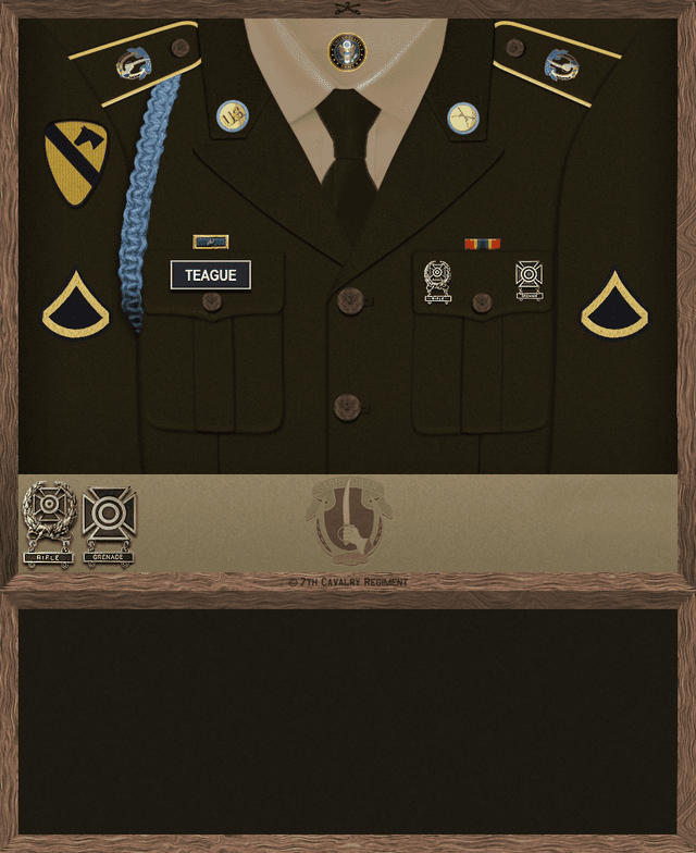 Robert Teague uniform