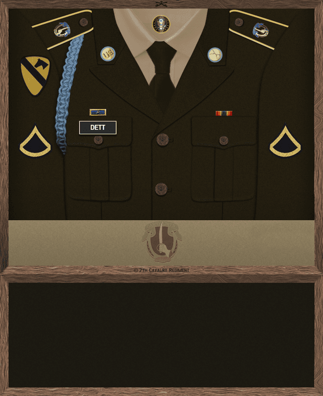 Kyle Dett uniform