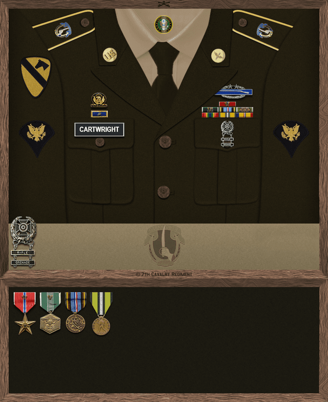 Benjamin Cartwright uniform