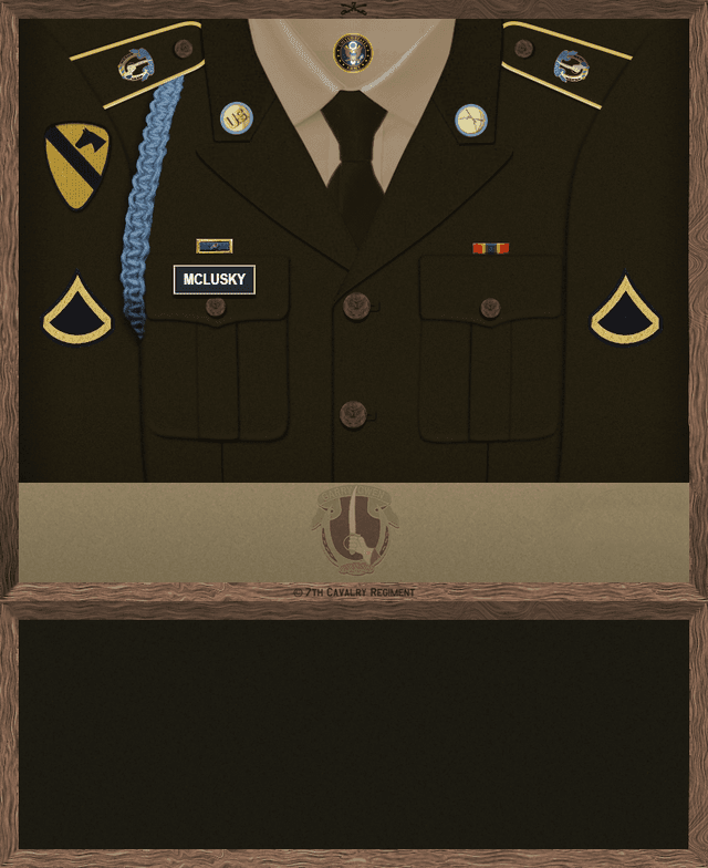 Ted Mclusky uniform