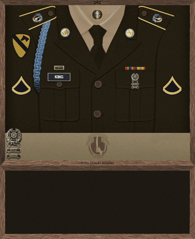 Aron King uniform