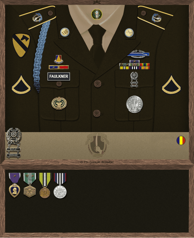 Daniel Faulkner uniform
