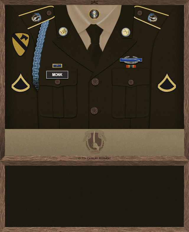 Mike Monk uniform