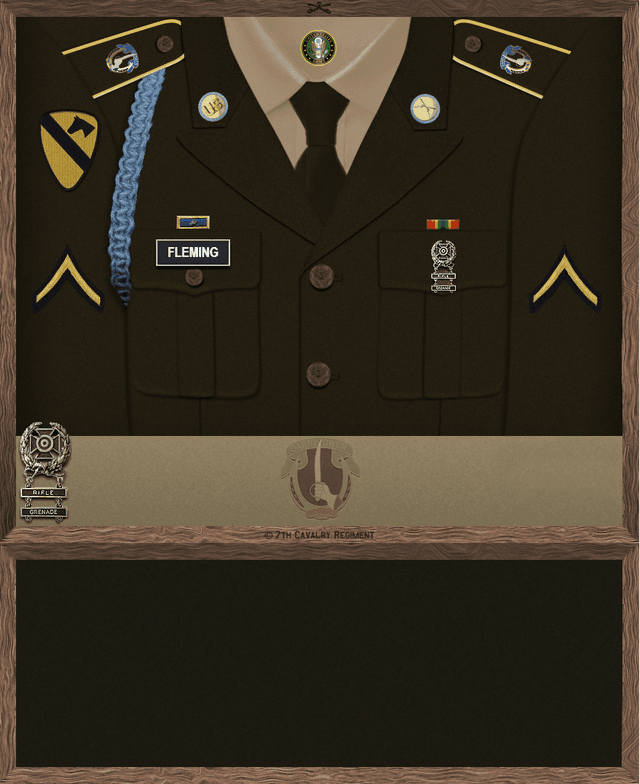 Michael Fleming uniform