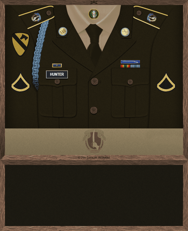 Tyler Hunter uniform