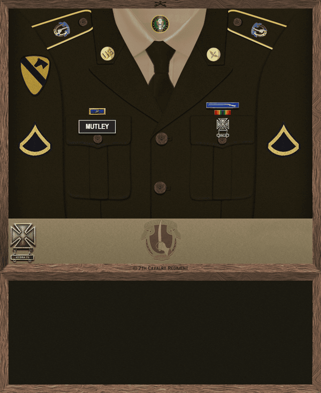 Dell Mutley uniform